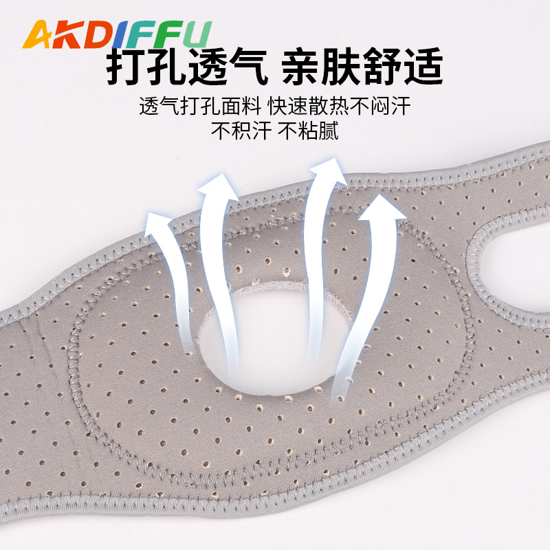 Deportes al aire libre montañismo rodilleras de silicona amortiguación doble presurización cuerda de saltar rodilleras menisco cinturón de rótula transpirable