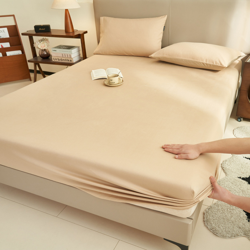 Nuevo estilo de sábana de algodón puro pieza individual 100 funda de cama de algodón juego de tres piezas de funda de colchón todo incluido funda de cama 2025 nuevo