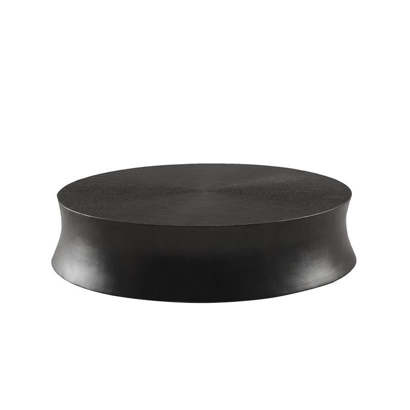 Minimalista italiano Poliform mesa de café sala de estar estilo encantador apartamento pequeño diseñador corto mesa redonda de té mesa de café