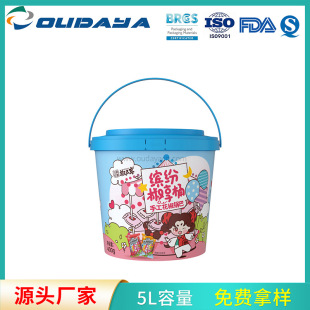 ģ���N��PP����ע��Ͱ5L��ʳ�ɿ������ϰ��bͰ
