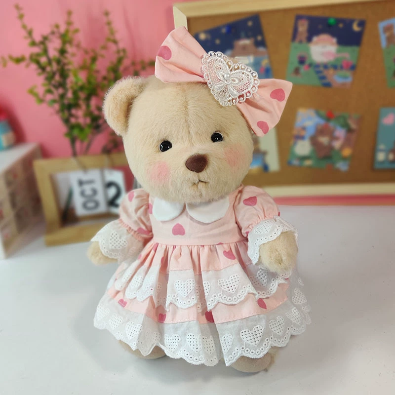 Плюшевая кукла, юбка, 30 см, с маленькими медведями, стиль Lolita