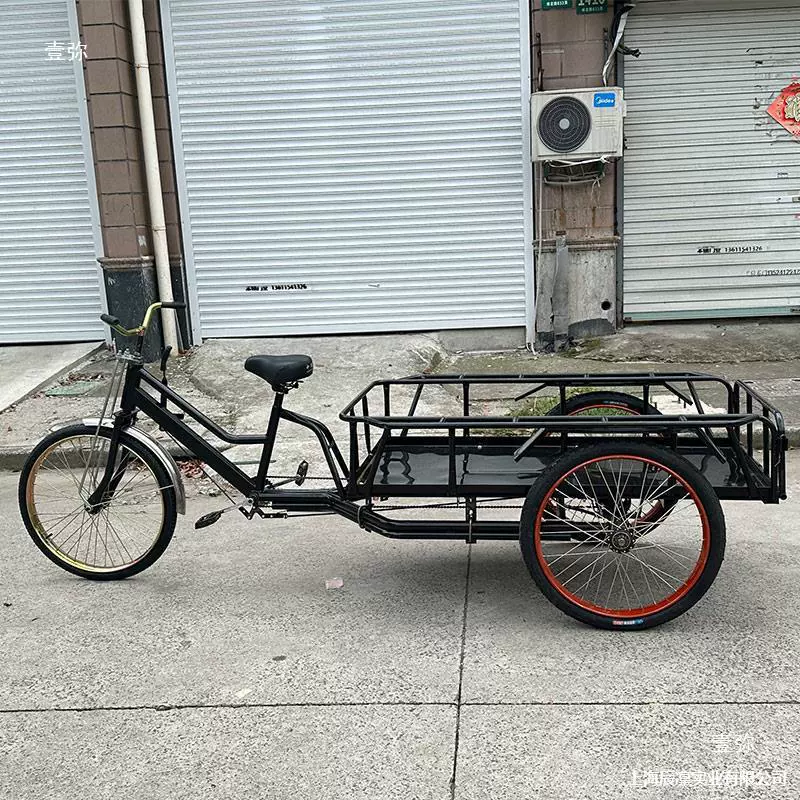 Ручной электрический трехколесный грузовой педальный трехколесный велосипед для сбора мусора и установки ларей с 1.5m отделениями.