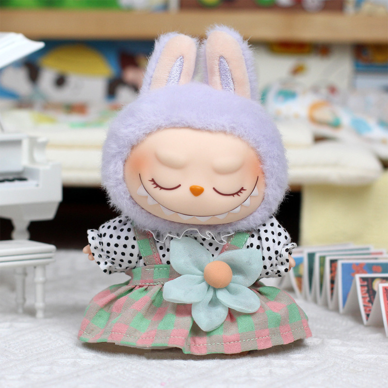 洋服のみ】ラブブベビー服 17cm ラブブ服世代 新作ベビー服コレクション ハートビートマカロン|undefined