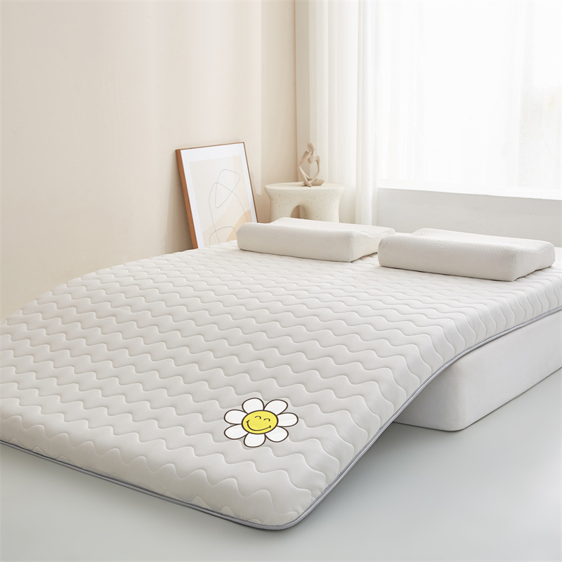 Class a Anti-Pressure and Anti-Collapse Unilateral Milk Silk Memory Foam Mattress Dormitory Student Mattress Soft Cushion Student Mattress