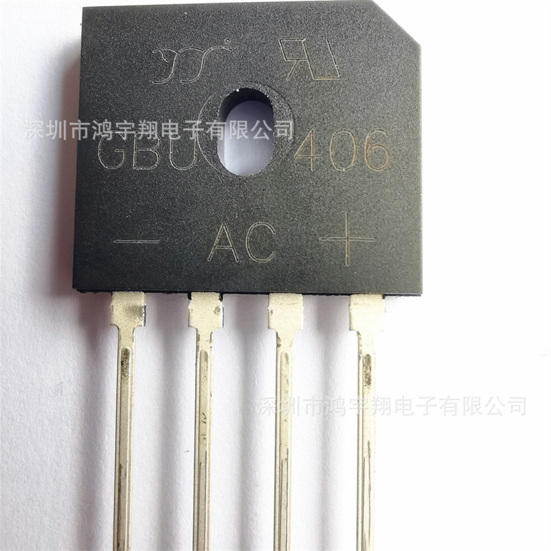 GBU406 GBU整流桥 扬杰科技代理商原装正品现货  4A600V整流桥堆