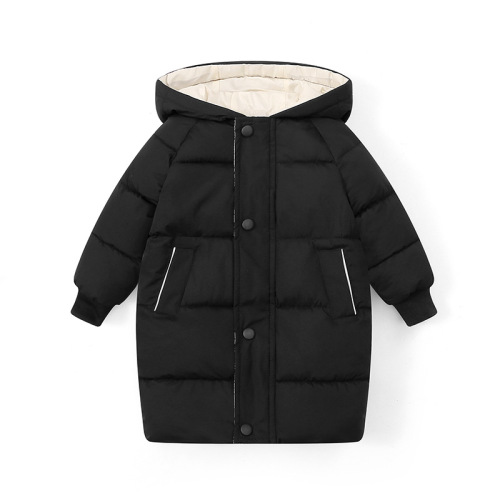 Amazon New Children's Down and Cotton Jacket for Boys and Girls, Long-Sleeved Winter Coat Korean Style Cotton Padded Jacket Baby Thicker Clothing