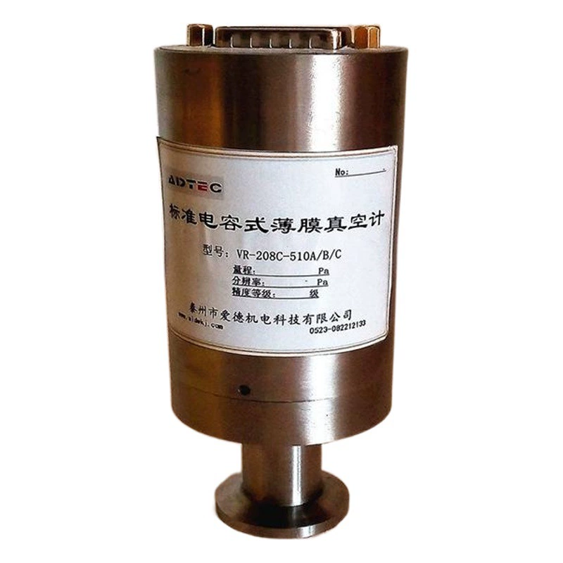 Высокотемпературная коррозионная стойкость с длительным сроком службы Высокоточный конденсаторный пленочный вакуумметр PBS-510 вакуумный передатчик серии