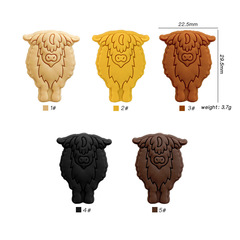 Factory supply food-grade silicone teething beads, baby teethers, creative DIY jewelry accessories wholesale