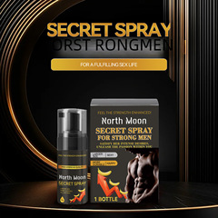 North Moon 男士護理噴霧 男士按摩身體強健活力持久溫和護理噴霧