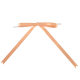 in stock wholesale 1cm long tail T-knot bow semi-finished hair accessories headdress DIY handmade ribbon bow