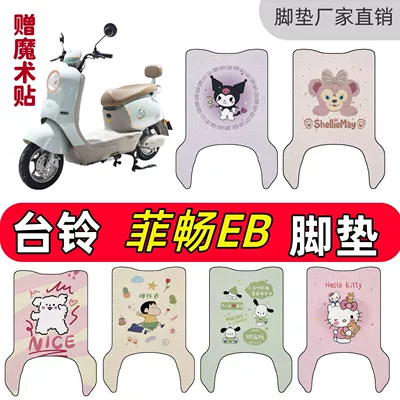 Tailing Feichang Eb Electric Vehicle Special Wire Loop Wear-Resistant Electric Vehicle Foot Mat Feichang Eb Foot Mat Waterproof and Non-Slip