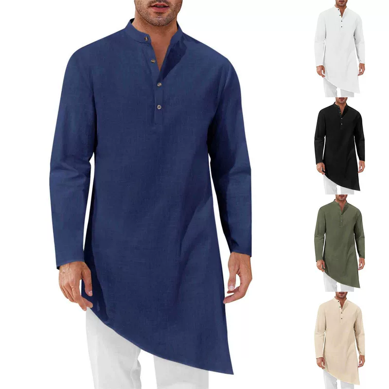 Fashionable long shirt, (Cross-border trading), Aliexpress