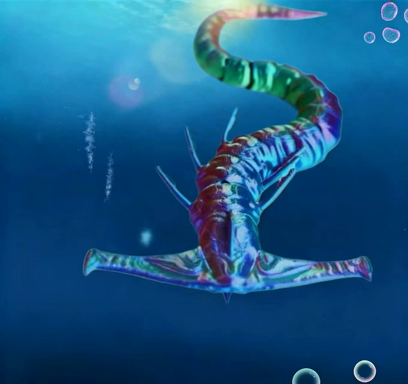 Кукольная игрушка Sea Eater 3D-печатная модель, гигантское морское чудовище Мая Бру Левиатан, движущиеся украшения