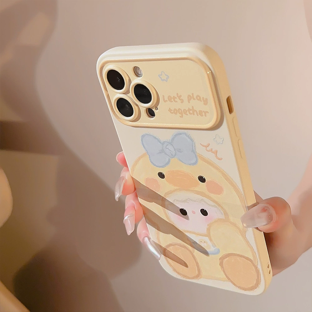 Apple, мультяшный совместимый чехол, 17promax, iphone