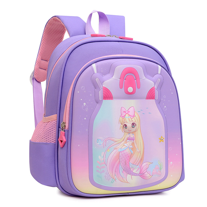 Mochila escolar para niños 4-8 años de edad mochila de jardín de infantes de gran capacidad impermeable Primer Grado mochila de dinosaurio mochila de estudiante de escuela primaria