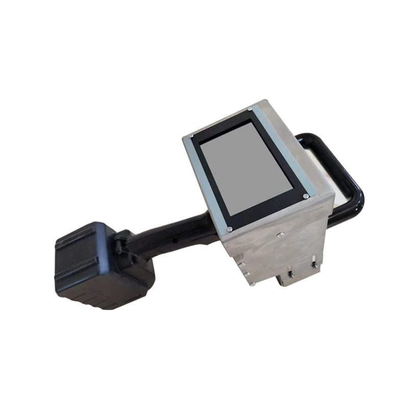 Máquina de marcado eléctrica de mano pequeña, máquina de codificación de impresión de acero, piezas de acero para moldes, brida de placa de acero, máquina de grabado de estructura de acero