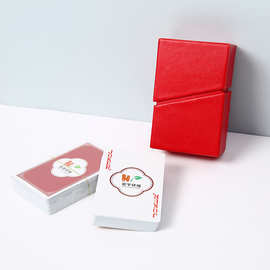 310克德国黑芯纸高端礼盒掼蛋专用扑克牌 可定制公司LOGO产品图片