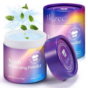 Cross-Border Ikzee Magic Tooth Powder Cleans Teeth, Cares for Gums, Freshens Mouth, Whitens and Brightens Teeth Powder 35g