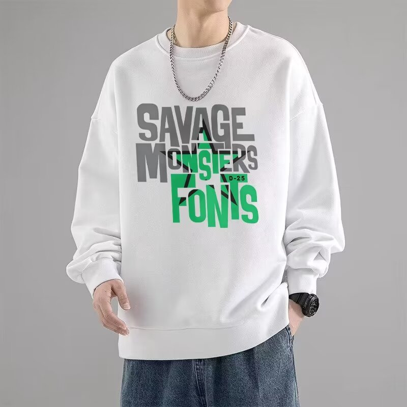 Tendencia 2-WY162-P18 2023 Otoño corriendo, suéter juvenil, top de estudiante, 4 juegos de imágenes