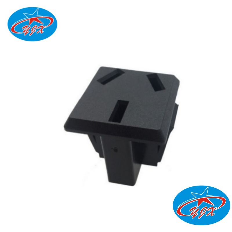 DB-F-C DCZ-03 卡入式国标接线插座三孔三插优质 LECI 电源插座