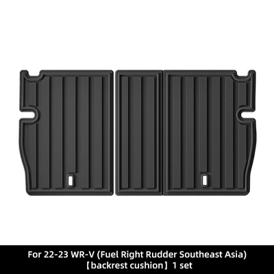 Trunk Mat Seat Back Cushion, Trunk Mat - 22-23-honda-wr-v-right-hand-drive-fuel-seat-back-cushion-southeast-asia-black