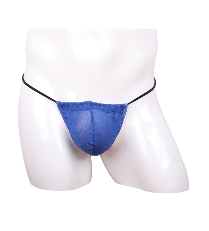 Amazon AliExpress foreign trade Men's factory underwear sexy men's thong Gold Point single thong WX28DD