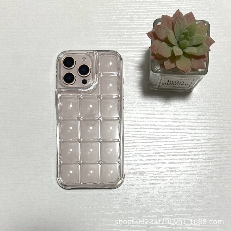 DIY Transparent Mobile Phone Case Suitable for Apple 16 Samsung S24 Personalized Creative Anti-Fall Apple 15 Detachable