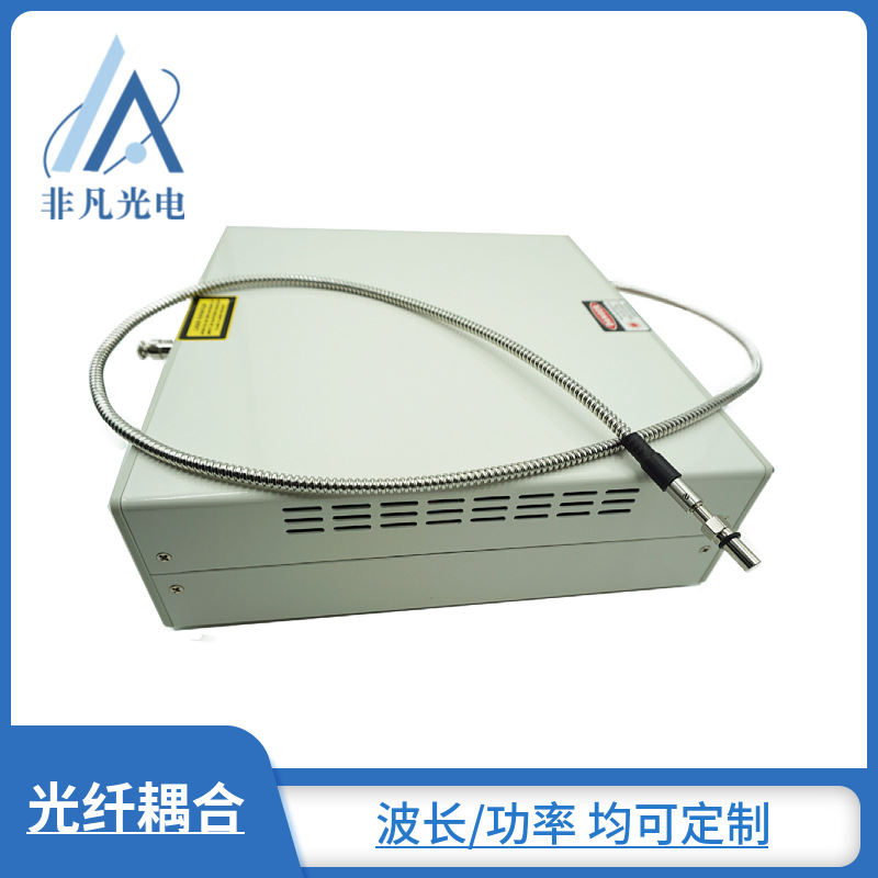 425nm1000mW多模激光光纤耦合芯径105μm/200μm单通道系统带制冷