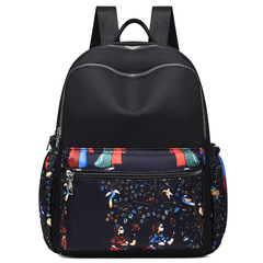 Backpack bag for women new multi-layer large capacity outdoor travel backpack nylon casual ethnic style backpack for women