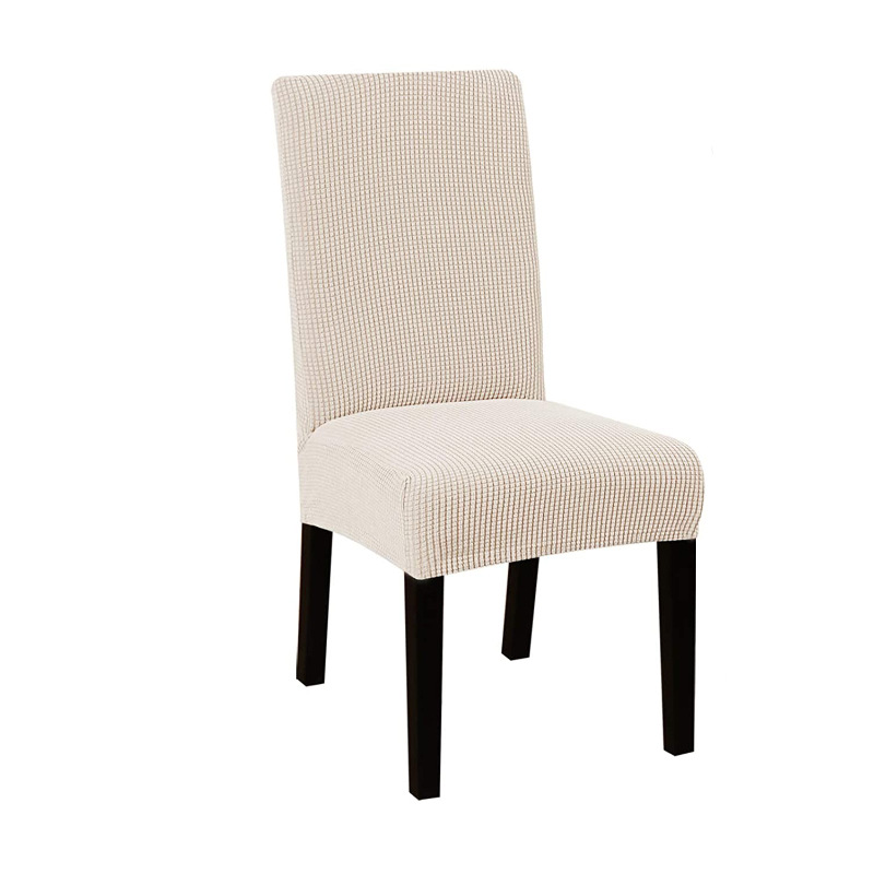 Cubierta de la silla impermeable elástica transfronteriza medio paquete cubierta de la silla engrosada hotel restaurante banquete cubierta protectora