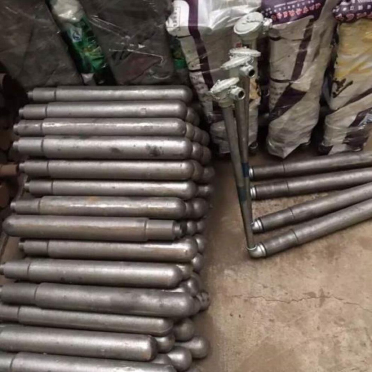 压铸机配件石墨坩锅测温棒探温针铸铁保护套化铝L型熔炉热电偶