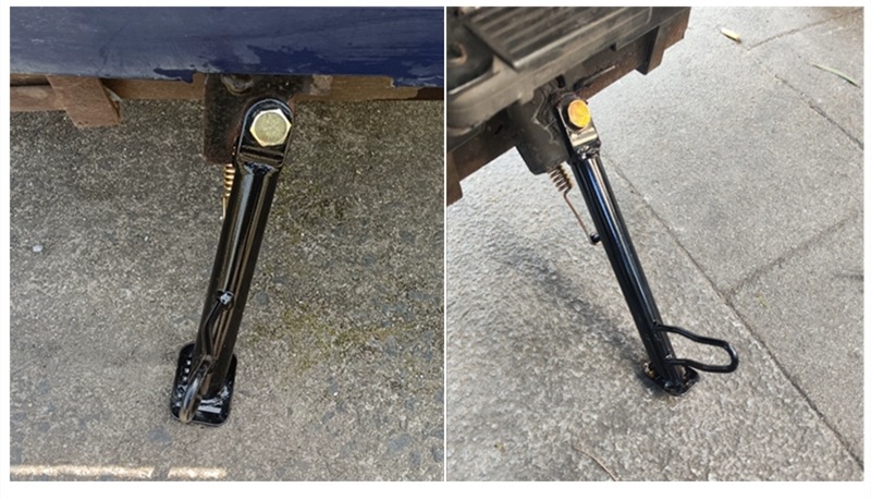 Electric Vehicle Single Stand/Motorcycle Single Stand Side Stand Foot Support Side Bracket Foot Support Side Stand Footrest