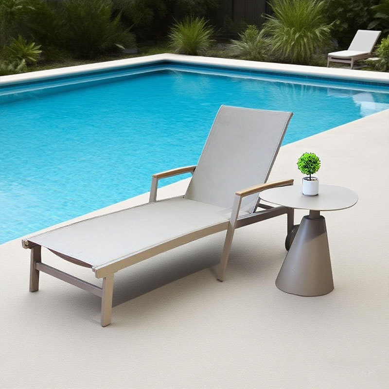 Cama al aire libre sillón junto a la piscina sillón al aire libre balcón terraza terraza sillón de playa impermeable