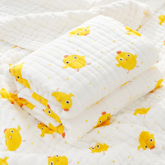 Thick 10-layer winter gauze baby bath towel, newborn children's bath mat, cotton absorbent baby bath sheet, autumn edition