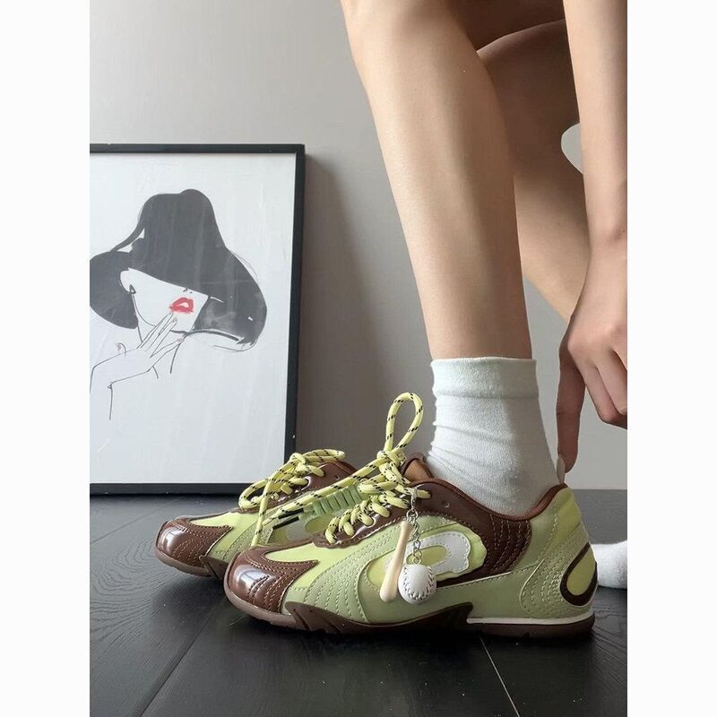 Niche Racing Shoes with Hidden Height Increase, German Training Shoes for Women, 2026 New Popular Model, Breathable Mesh Casual Lightweight Sneakers Niche Racing Shoes with Hidden Height Increase, German Training Shoes for Women, 2026 New Popular Model, Breathable Mesh Casual Lightweight Sneakers