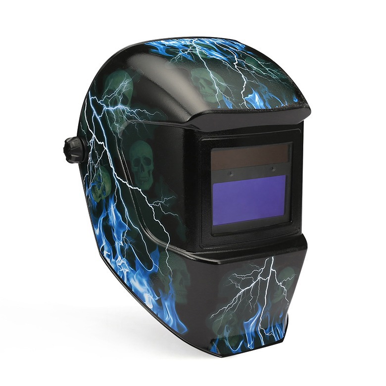 俊熙焊工专用太阳能自动变光焊帽头戴式电焊帽焊接帽ALOE-433E