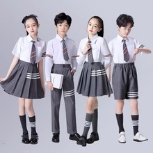 儿童大合唱团演出服运动会班服校服中小学生朗诵演讲比赛表演服装