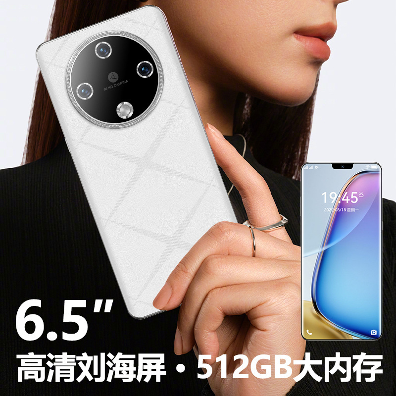 2025新品安卓6.5英寸智能手机16+512G全网通5G手机源头批发工厂价|undefined