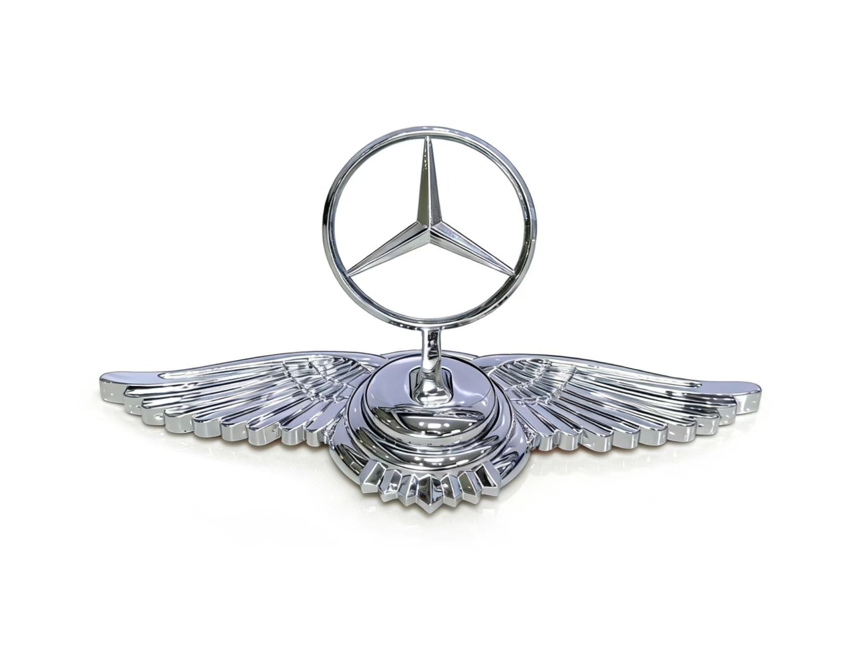 Hood Ornament Modified, Toyota Car logo - mercedes-benz