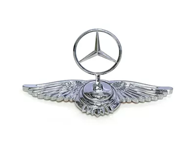 Emblem Modification. Personalized Decorative, Car logo - mercedes-benz