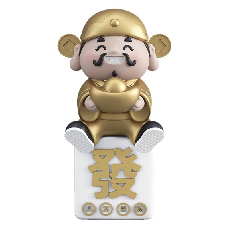 Lingote Dios de la riqueza Artesanías Decoración Inicio Oficina Escritorio Tienda Recepción Decoración festiva china