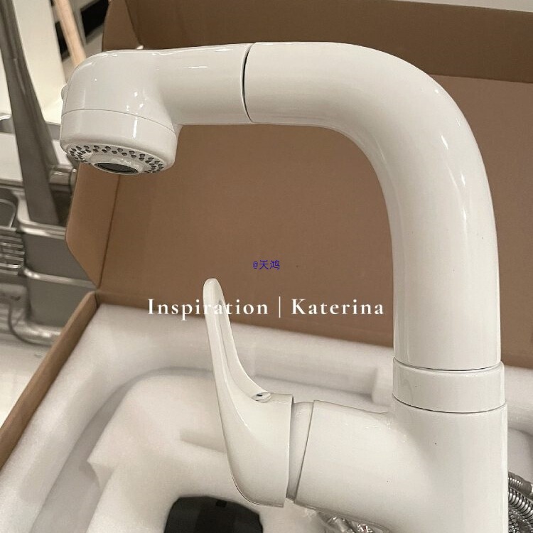 Kitchen Lead-Free Copper Full-Copper Design Faucet Full-Copper Bathroom Faucet Water Purification Two-In-One Pull-Out Faucet