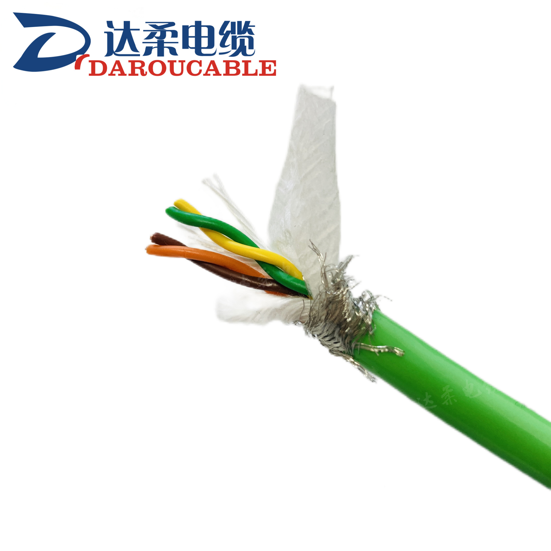 4芯8芯耐折1500万次伺服电缆线TRVVSP拖链用超高柔编码器线缆