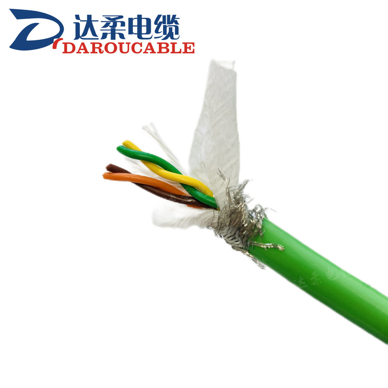 4-Core 8-Core Servo Cable with a Bending Resistance of 15 Million Times, Trvvsp Ultra-Flexible Encoder Cable for Drag Chains 4-Core 8-Core Servo Cable with a Bending Resistance of 15 Million Times, Trvvsp Ultra-Flexible Encoder Cable for Drag Chains