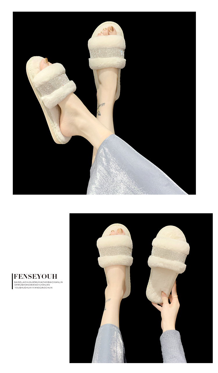 Scarpe da casa da donna, comode, antiscivolo, lavabili in lavatrice, estive, aperte in velluto, a punta aperta, per interni ed esterni_voghion.com