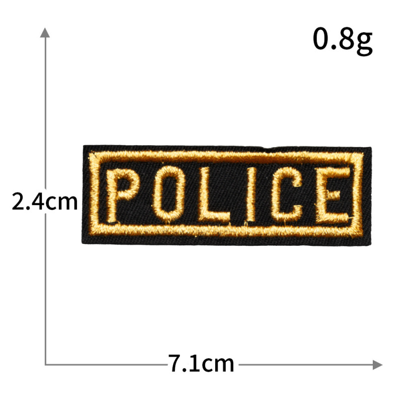 英語のアルファベットシリーズの刺繍布は個性のバッジを貼ります。|undefined