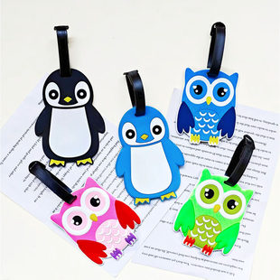 (Wholesale), cute luggage tag PVC