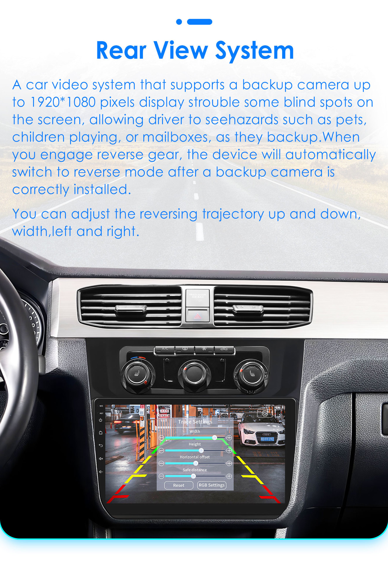 Suitable for Volkswagen Caddy 2015-2018 Models, Android Carplay Central Control Bluetooth Car Navigation