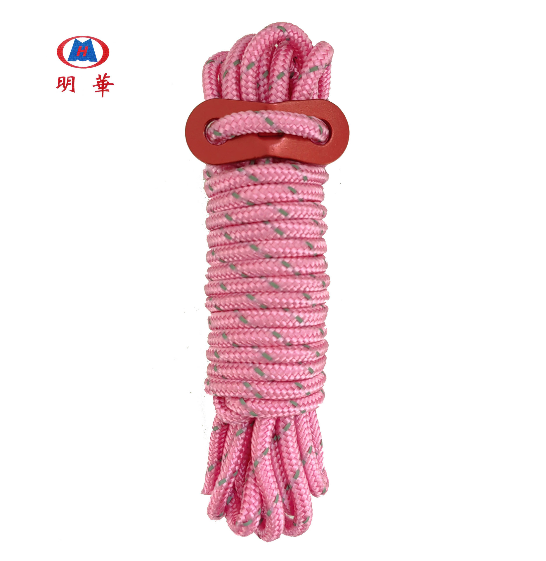 Suministro directo transfronterizo de cuerda de camping al aire libre carpa cuerda vinculante dosel cuerda a prueba de viento cuerda reflectante fija en stock fábrica al por mayor