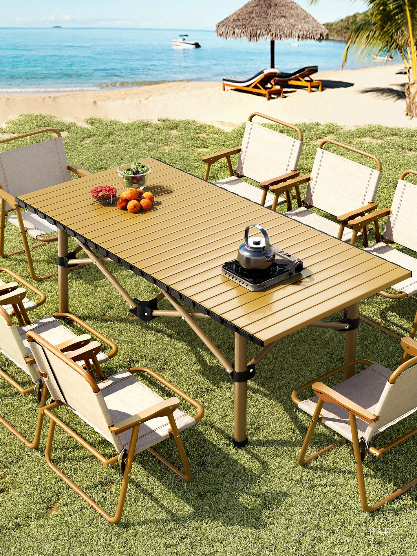 Уличный складной стол, портативный обеденный стол, походный стол и стулья, походный стол для яичных рулетов, прямоугольный стол для ночного рынка, специальный стол